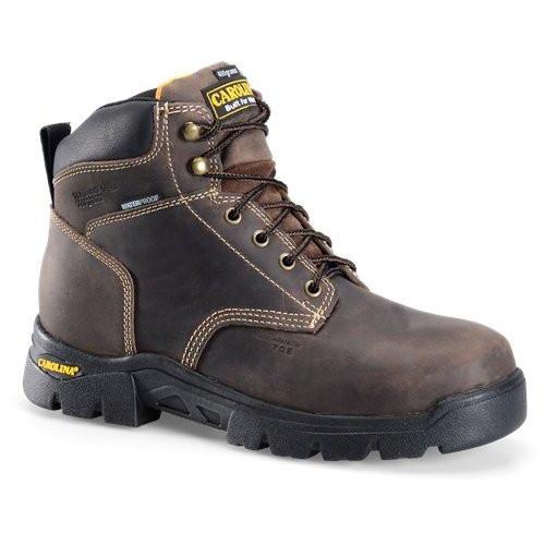 Carolina Men's Circuit 6" Comp Toe Insulated Work Boot - CA3535 8 / Medium / Brown - Overlook Boots