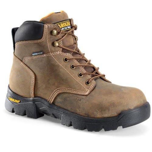 Carolina Men's Circuit 6" Comp Toe WP Hiker Work Boot - Brown - CA3536 8 / Medium / Brown - Overlook Boots
