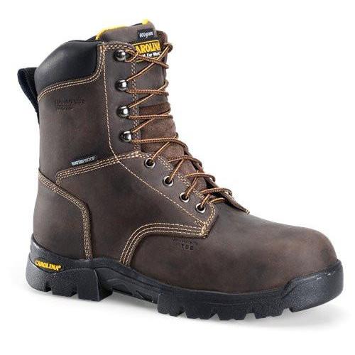 Carolina Men's Circuit Hi 8" Comp Toe Insulated Work Boot - CA3538 8 / Medium / Brown - Overlook Boots