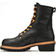 Carolina Men's Elm 8" Steel Toe Waterproof Logger Work Boot - Black - CA9823 - Overlook Boots