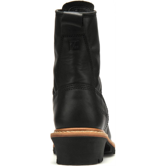 Carolina Men's Elm 8" Steel Toe Waterproof Logger Work Boot - Black - CA9823 - Overlook Boots