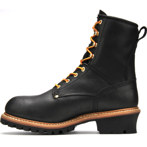 Carolina Men's Elm 8" Waterproof Logger Work Boot - Black - CA8823  - Overlook Boots