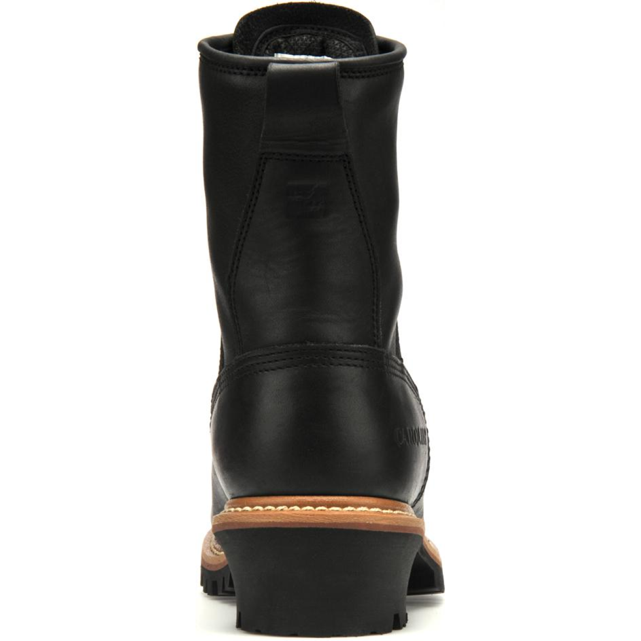 Carolina Men's Elm 8" Waterproof Logger Work Boot - Black - CA8823  - Overlook Boots