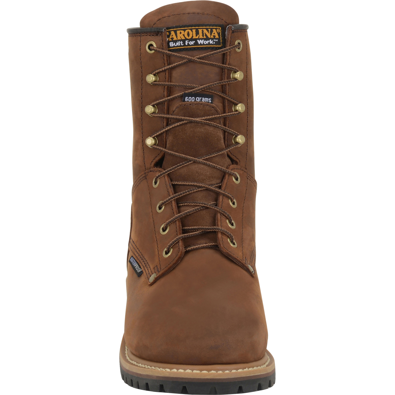 Carolina Men's Elm 8" WP Insulated Logger Work Boot - Brown- CA4821  - Overlook Boots