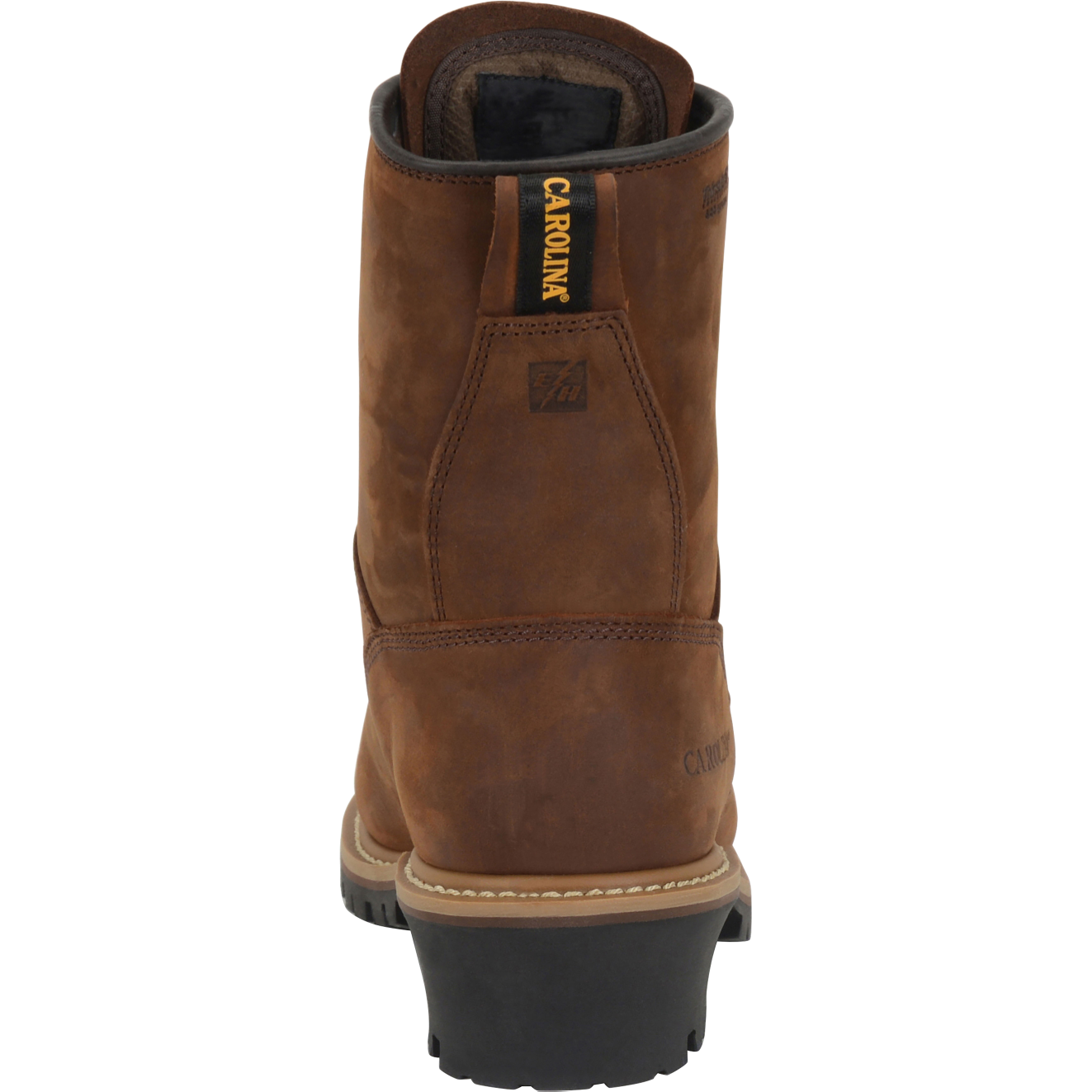 Carolina Men's Elm 8" WP Insulated Logger Work Boot - Brown- CA4821  - Overlook Boots