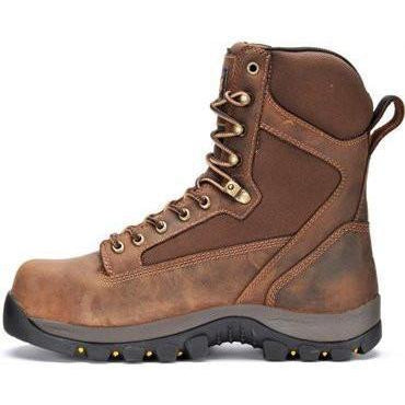 Carolina Men's Forrest 8” WP Ins Comp Toe Work Boot - Brown - CA4515  - Overlook Boots