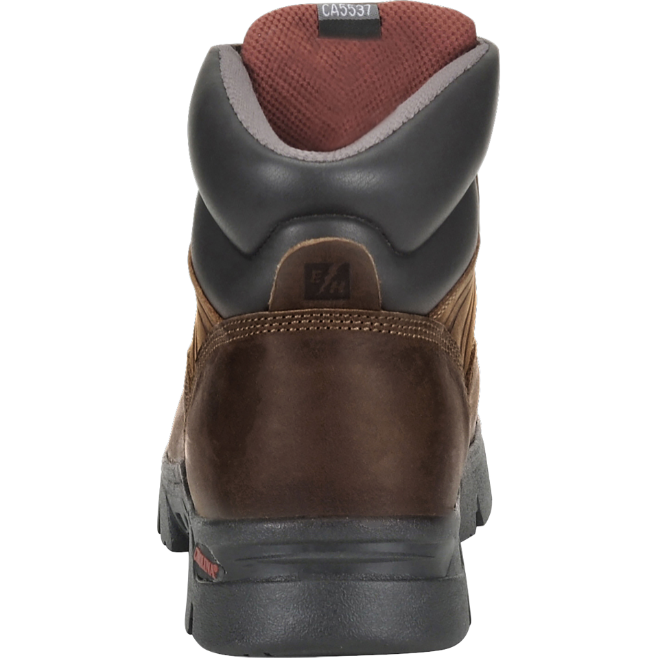 Carolina Men's Hook 6" Composite Toe Waterproof Hiker Work Boot - Brown - CA5537 - Overlook Boots