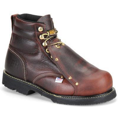 Carolina Men's Int Lo USA Made 6" Metguard Work Boot - Briar - 508 4.0 / Medium / Brown - Overlook Boots