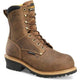 Carolina Men's Poplar 8" Composite Toe Waterproof Insulated Logger Work Boot - CA9851 7.0 / Medium / Brown - Overlook Boots