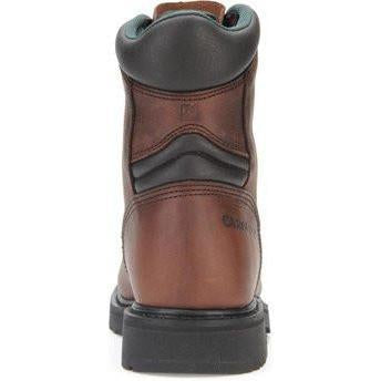 Carolina Men's Sarge Hi USA Made 8" Plain Toe Work Boot Amber Gold 809  - Overlook Boots