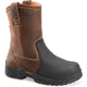 Carolina Men's Well X Metguard Wellington Work Boot - Brown - CA4582 7.0 / Medium / Brown - Overlook Boots