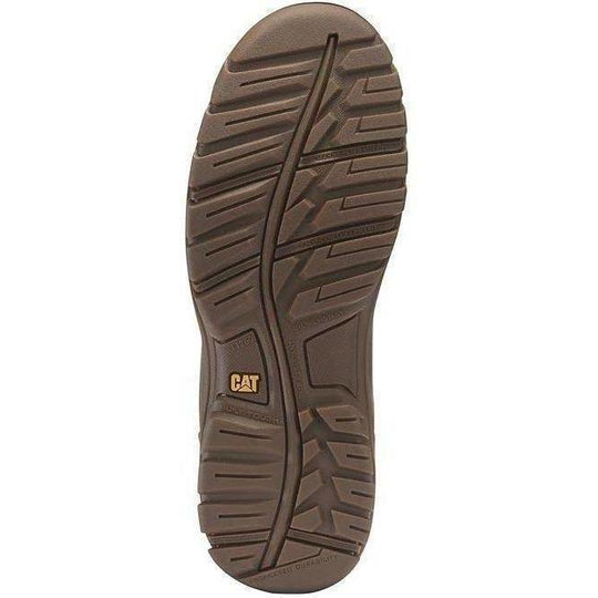 CAT Womens Mae Steel Toe Waterproof Work Shoe - Brown - P91011  - Overlook Boots