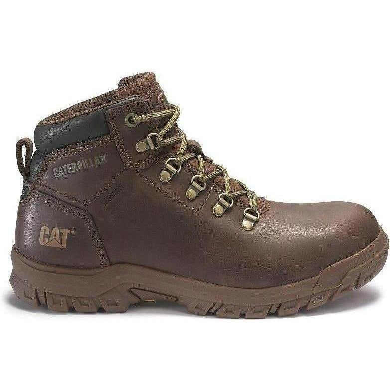 Steel Toe Cat Shoes Brown CAT Womens Mae Steel Toe Waterproof Work