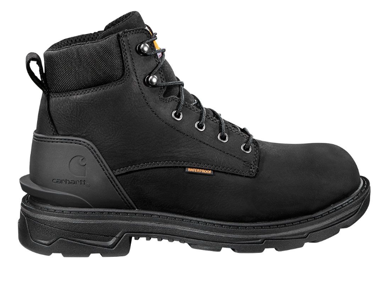 Carhartt Men's Ironwood 6" Soft Toe Work Boot - Black - FT6001-M  - Overlook Boots