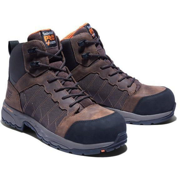 Timberland Pro Men's Payload 6" Comp Toe Work Boot- Brown- TB0A27JM214 7 / Medium / Brown - Overlook Boots