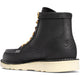 Danner Men's Bull Run USA Made 6" Moc Soft Toe Work Boot Black 15568  - Overlook Boots