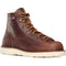 Danner Men's Bull Run USA Made 6" Soft Toe Wedge Work Boot - Brown - 15552 7.0 / Medium / Brown - Overlook Boots
