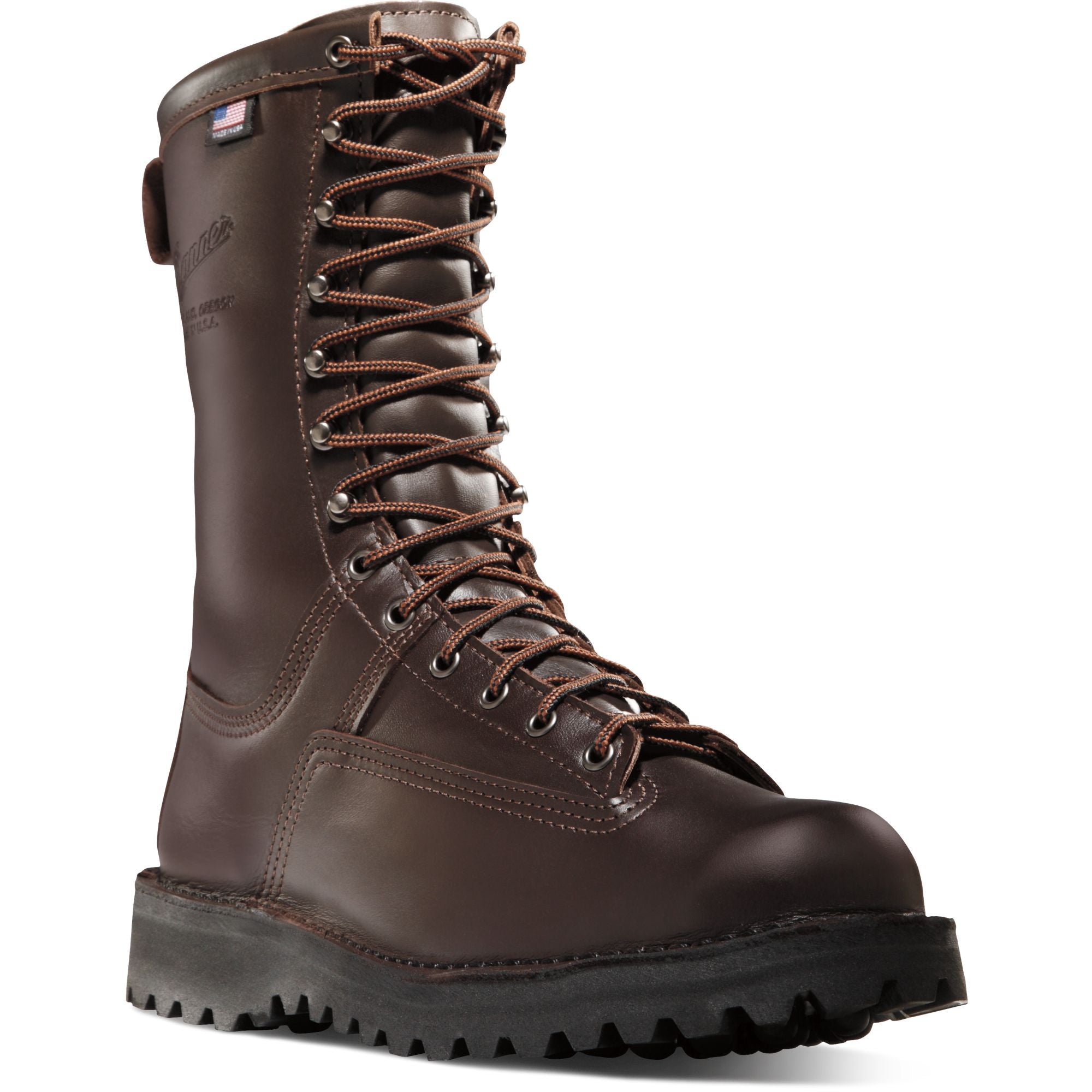 Danner Men's Canadian USA Made 10" Insulated WP Hunt Boot - 67200 7 / Medium / Brown - Overlook Boots