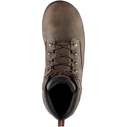 Danner Men's Crafter 6" Composite Toe Waterproof Work Boot - Brown - 12435 - Overlook Boots