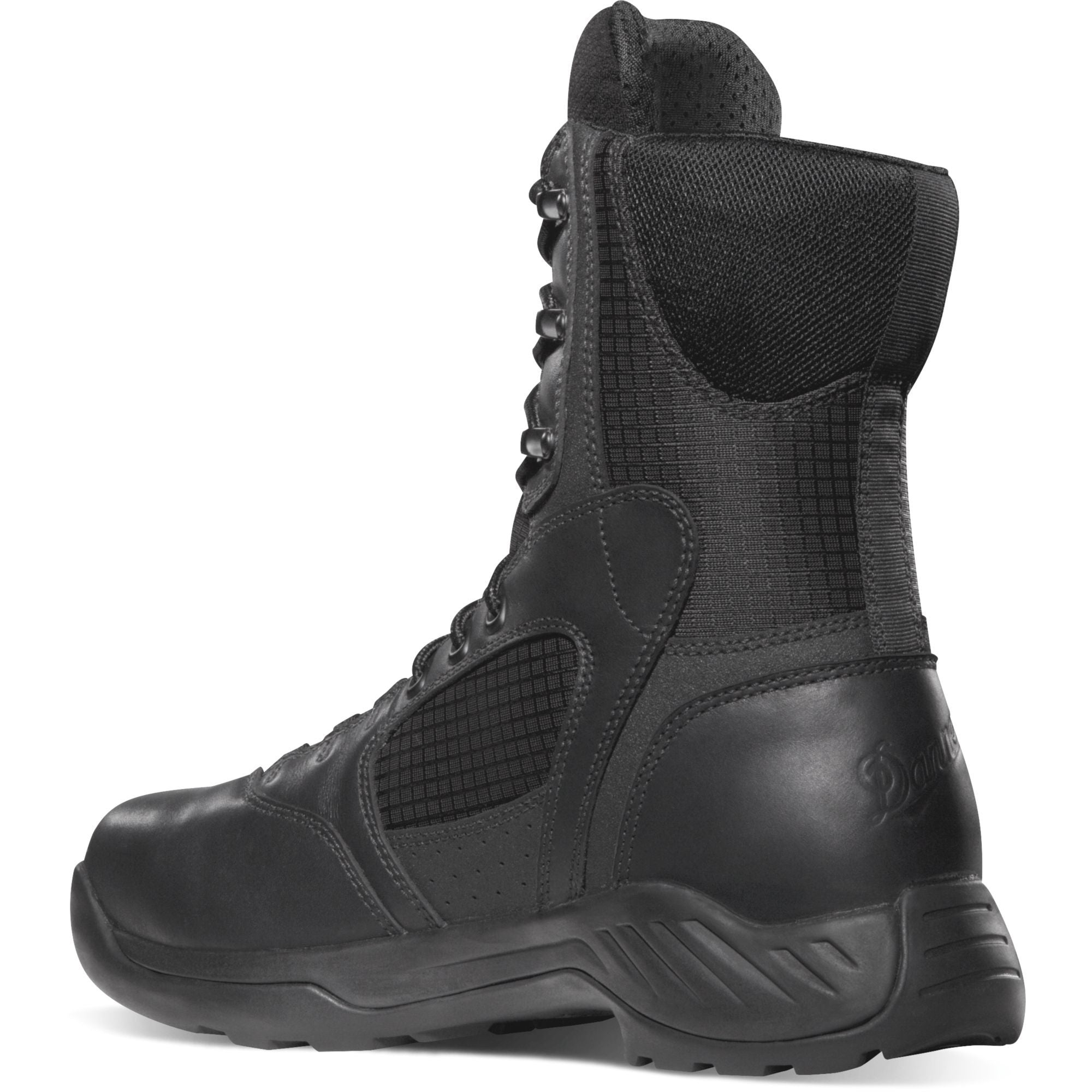 Danner Men's Kinetic 8" Waterproof Duty Boot - Black - 28010  - Overlook Boots