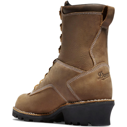Danner Men's Logger Soft Toe Waterproof Work Boot - Brown - 15439 - additional image 2 - Overlook Boots