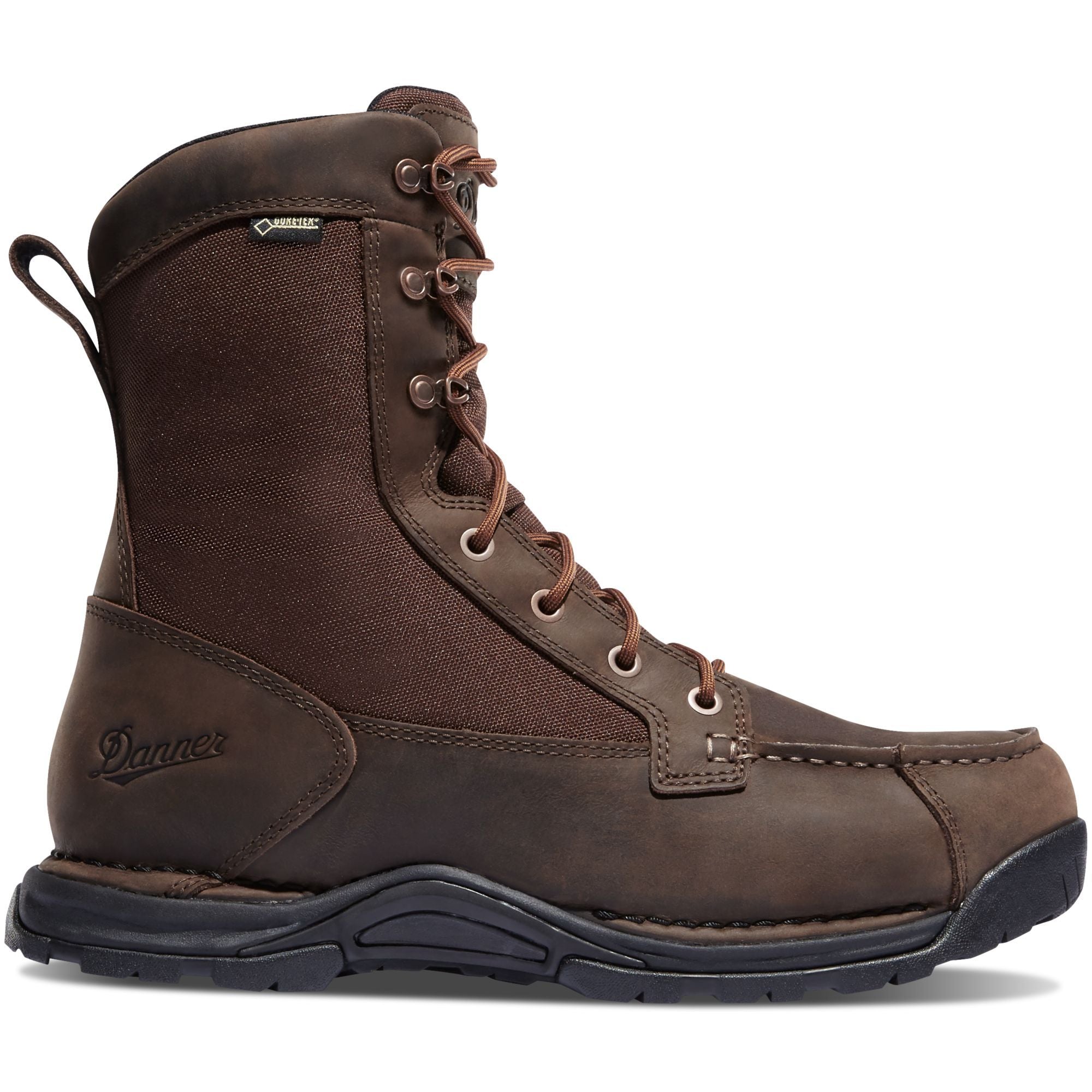 Danner Men's Sharptail 8"Waterproof Hunt Boot - Dark Brown - 45026  - Overlook Boots