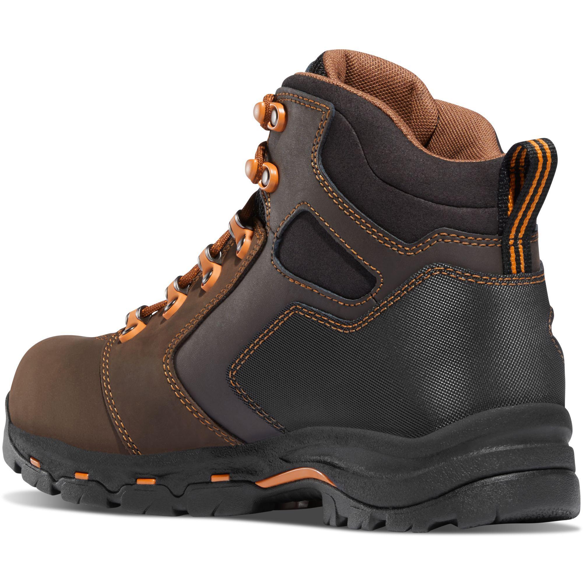 Danner Men's Vicious 4.5" Comp Toe WP Work Boot - Brown - 13860  - Overlook Boots