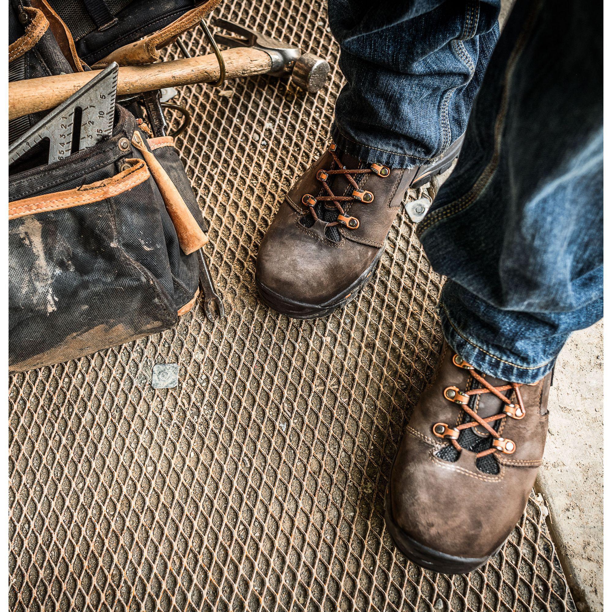 Danner Men's Vicious 4.5" Soft Toe WP Work Boot - Brown - 13858  - Overlook Boots