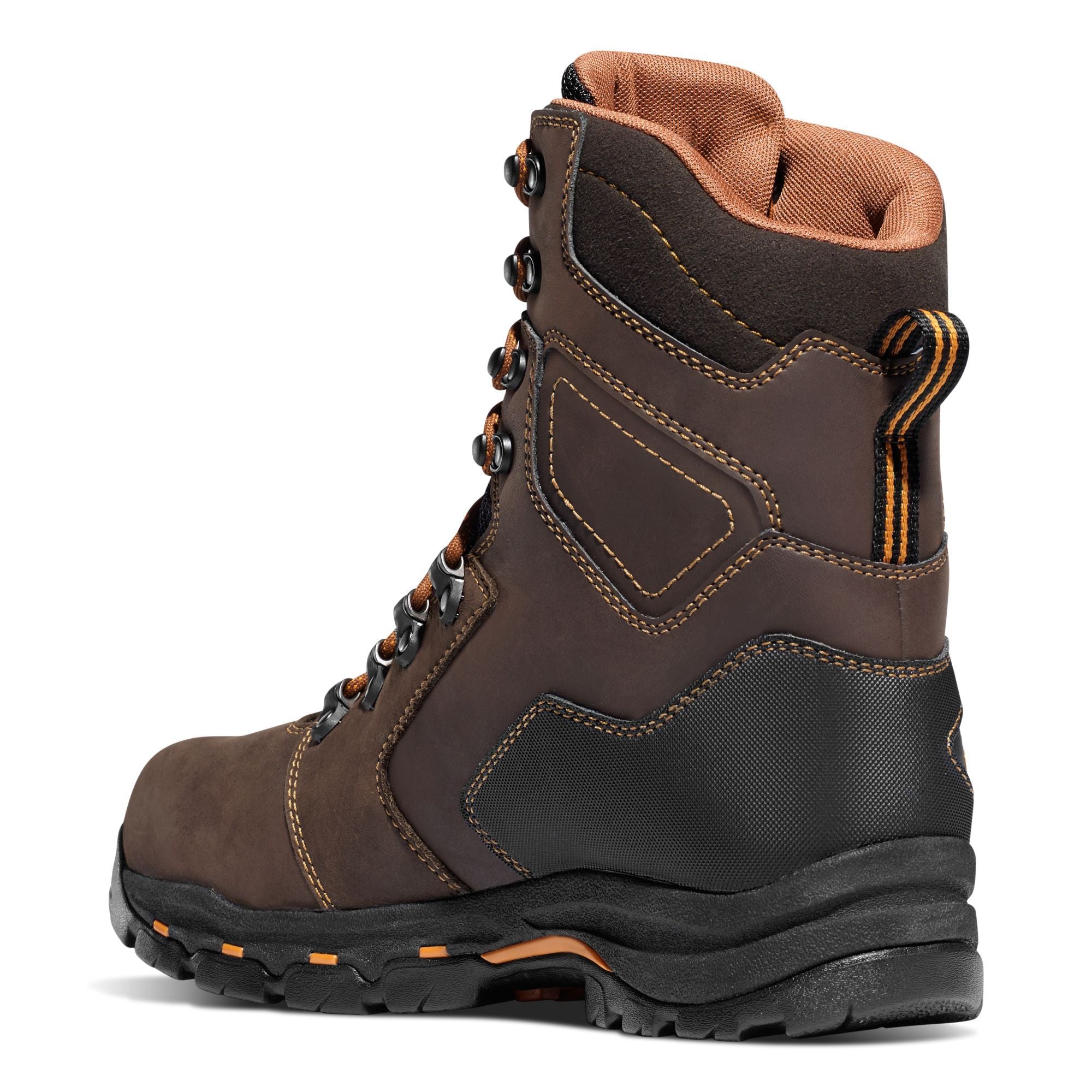 Danner Men's Vicious 8" Comp Toe WP Work Boot - Brown - 13868  - Overlook Boots
