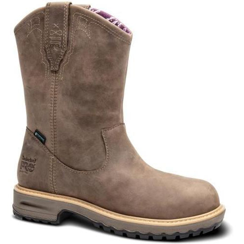Timberland Pro Women's Ashlar PullOn Alloy Toe Waterproof Work Boot- TB0A2959214 - Overlook Boots
