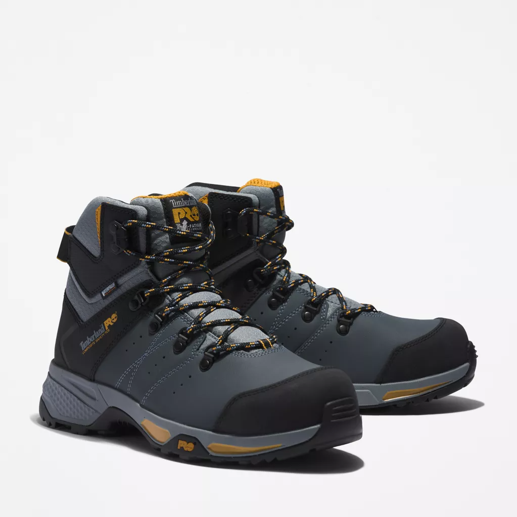 Timberland Pro Men's Switchback WP Comp Toe Hiker Work Boot TB0A2BZU065  - Overlook Boots