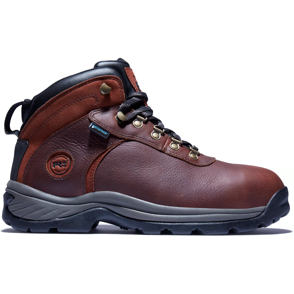 Timberland Pro Men's Flume Work Steel Toe WP Work Boot - TB0A29B8214  - Overlook Boots