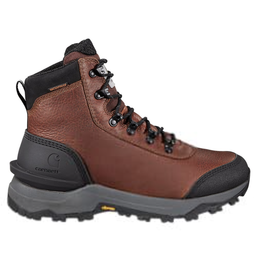 Carhartt Men's Insulated 6" WP Soft Toe Hiker Work Boot -Red- FP6039-M 8 / Medium / Red - Overlook Boots