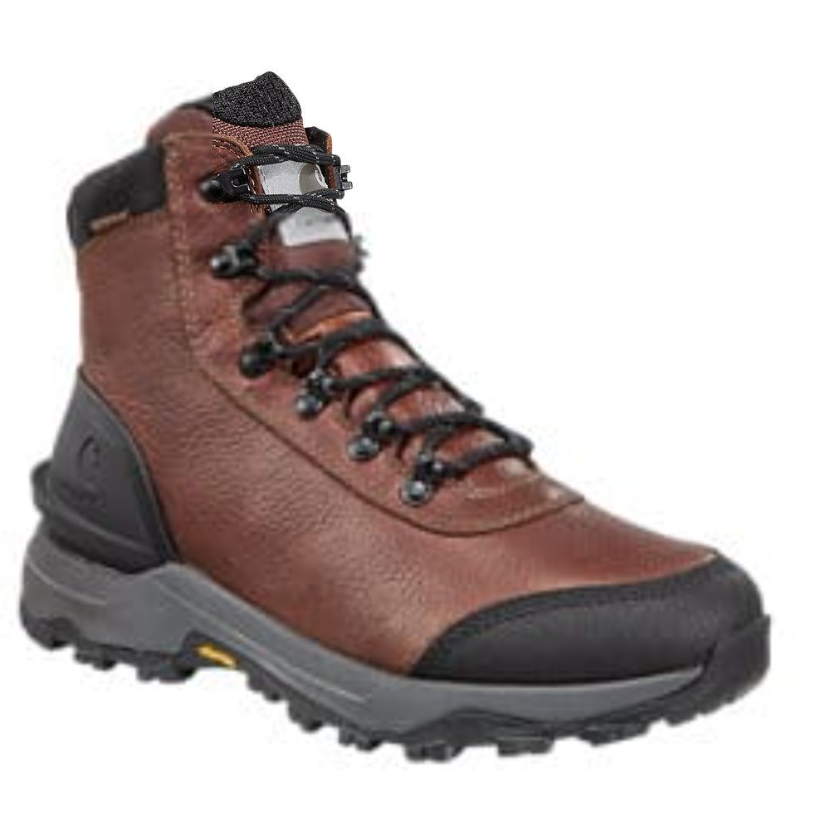 Carhartt Men's Insulated 6" WP Soft Toe Hiker Work Boot -Red- FP6039-M  - Overlook Boots