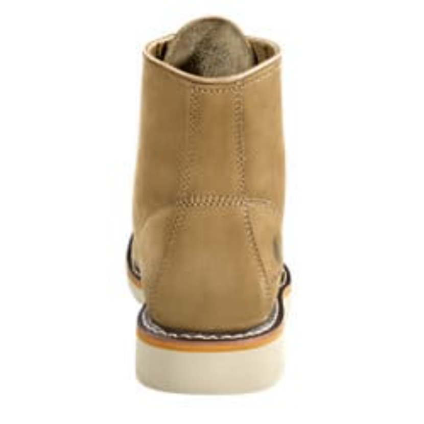 Carhartt Men's Moc 6" Soft Toe Wedge Work Boot Khaki - FW6077-M  - Overlook Boots