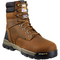 Carhartt Men's Ground Force 8" Soft Toe Waterproof 600G Ins Work Boot- CME8047 8 / Medium / Brown - Overlook Boots