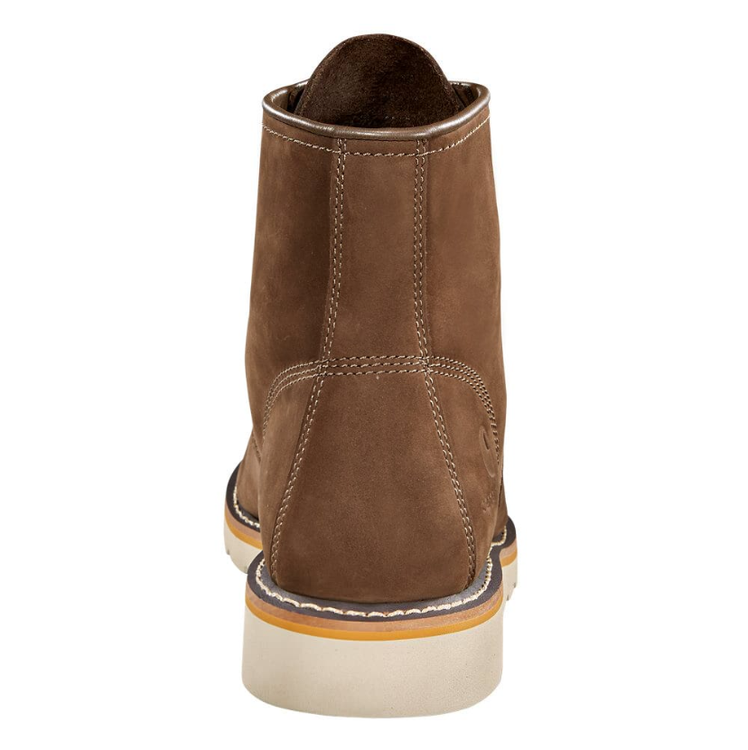 Carhartt Men's Moc 6" Soft Toe Wedge Work Boot Brown - FW6072-M  - Overlook Boots