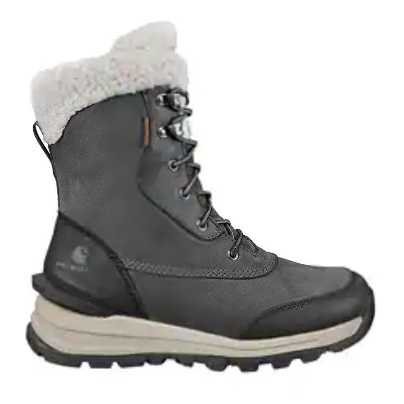 Carhartt Women's Pellston 8" WP Winter Work Boot - Charcoal - FH8029-W 6 / Medium / Charcoal - Overlook Boots