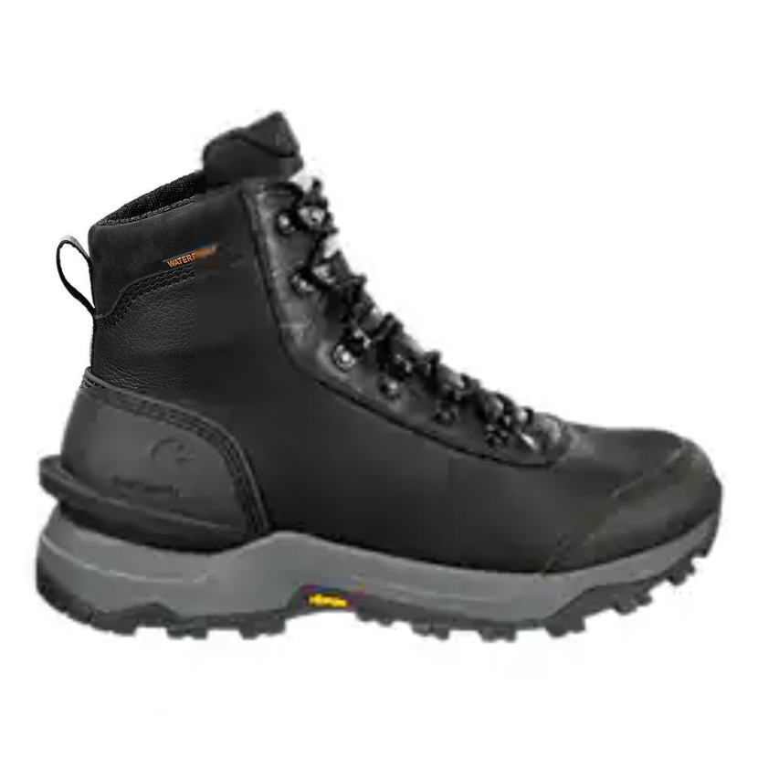 Carhartt Men's Insulated 6" WP Non ST Hiker Work Boot - Black - FP6049-M 8 / Medium / Black - Overlook Boots