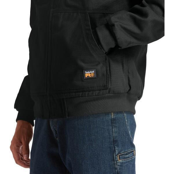 Timberland Pro Men's Gritman Hooded Ins Work Jacket - Black - TB0A1VB4015  - Overlook Boots