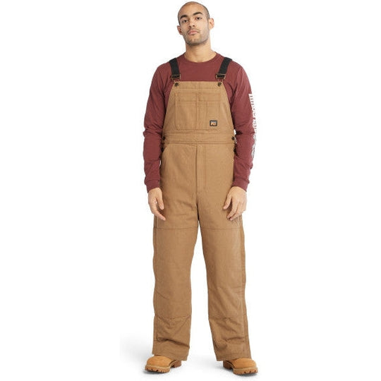 Timberland Pro Men's Gritman 100G Insulated Bib -Wheat- TB0A55RTD02  - Overlook Boots
