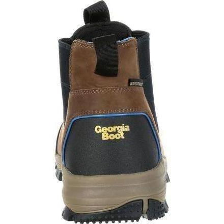 Georgia Men's Blue Collar Chelsea Waterproof Work Romeo Boot - GB00106  - Overlook Boots
