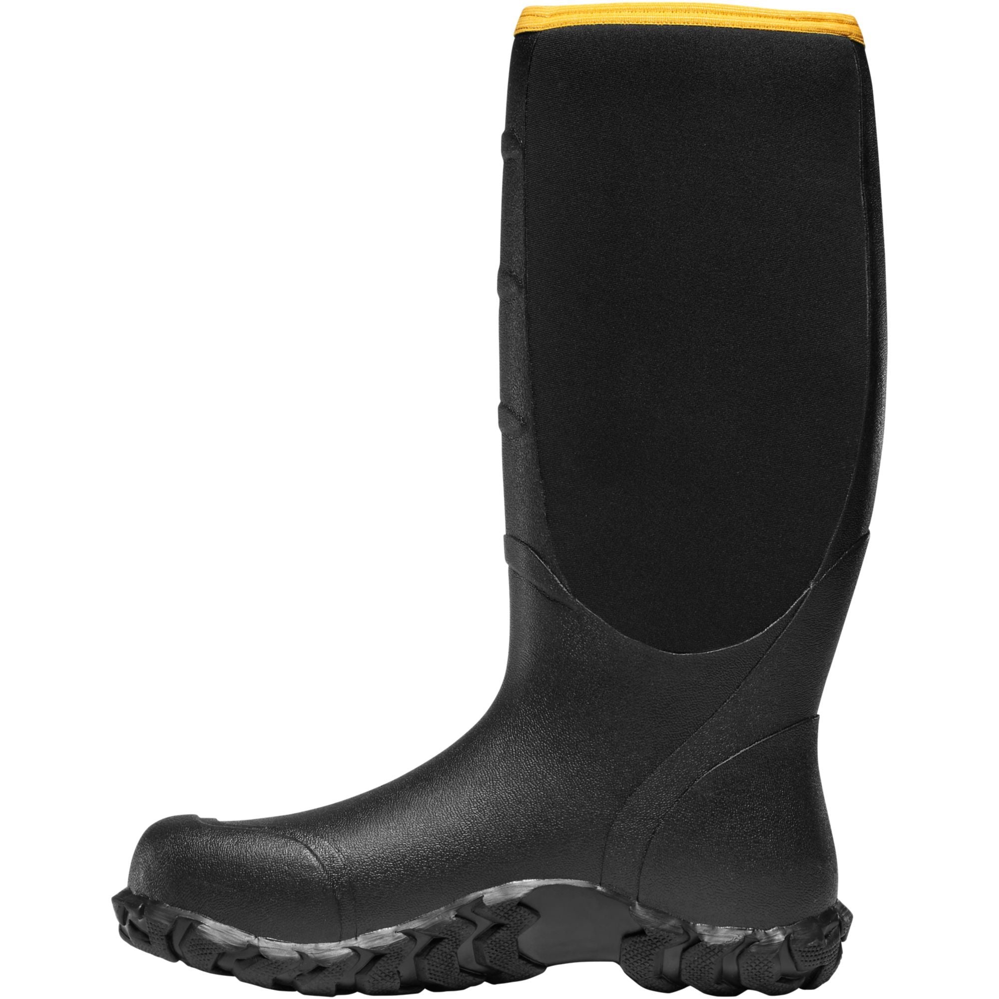 LaCrosse Men's Alpha Lite 16" Ins Rubber Work Boot - Black - 200063  - Overlook Boots