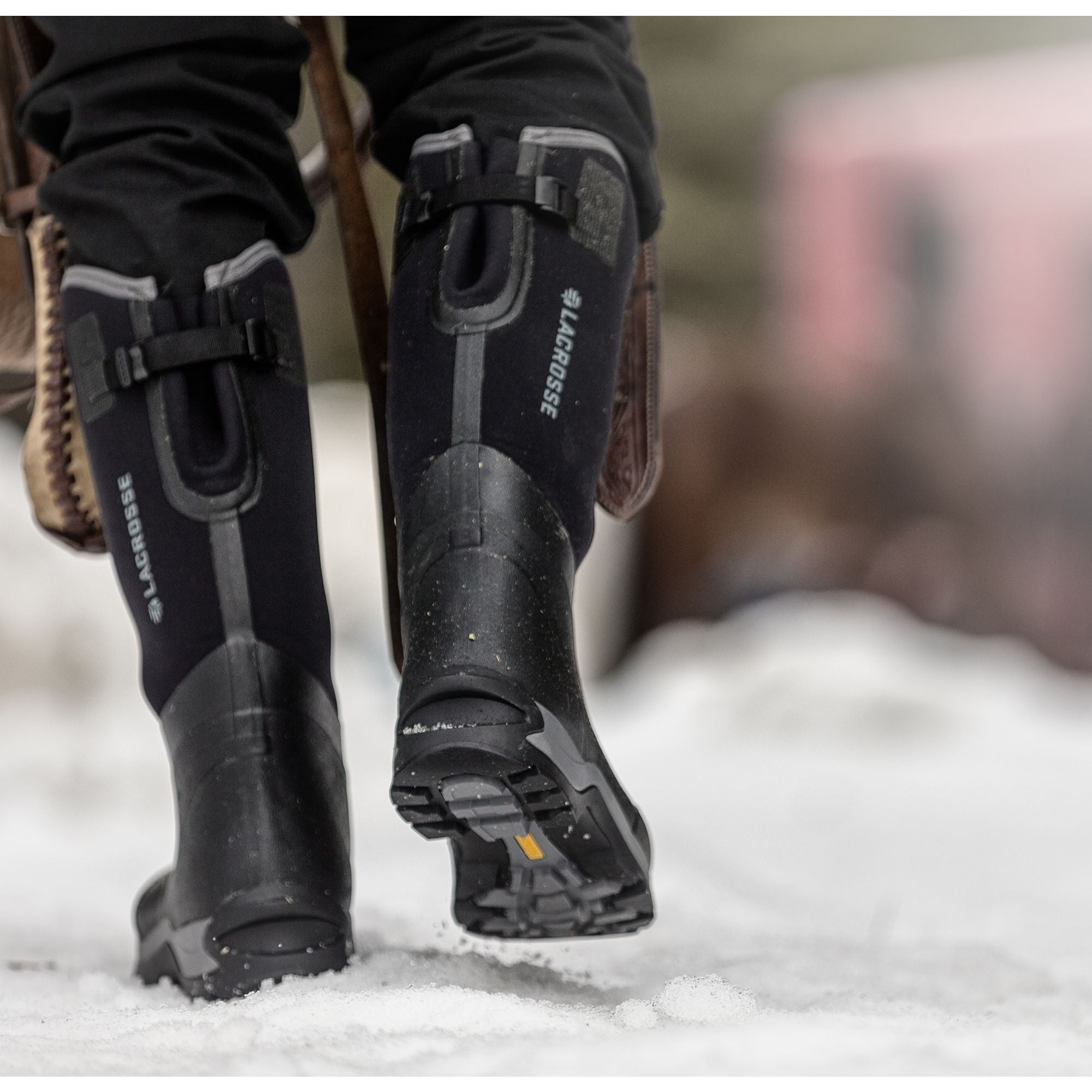 LaCrosse Men's Alpha Thermal 16" CT Ins Rubber Work Boot Black 644103  - Overlook Boots