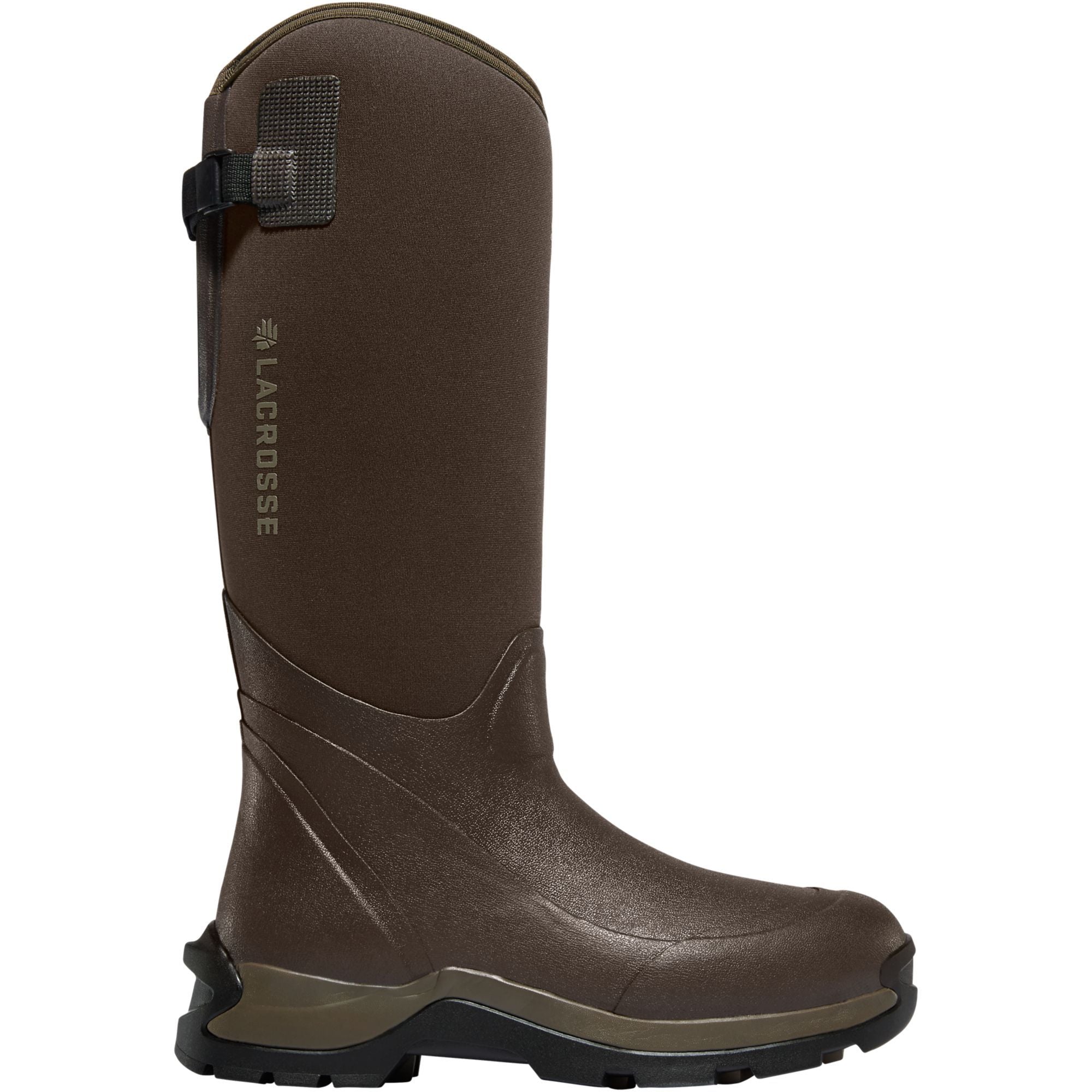 LaCrosse Men's Alpha Thermal 16" Ins Rubber Work Boot - Brown - 644109 7 / Brown - Overlook Boots