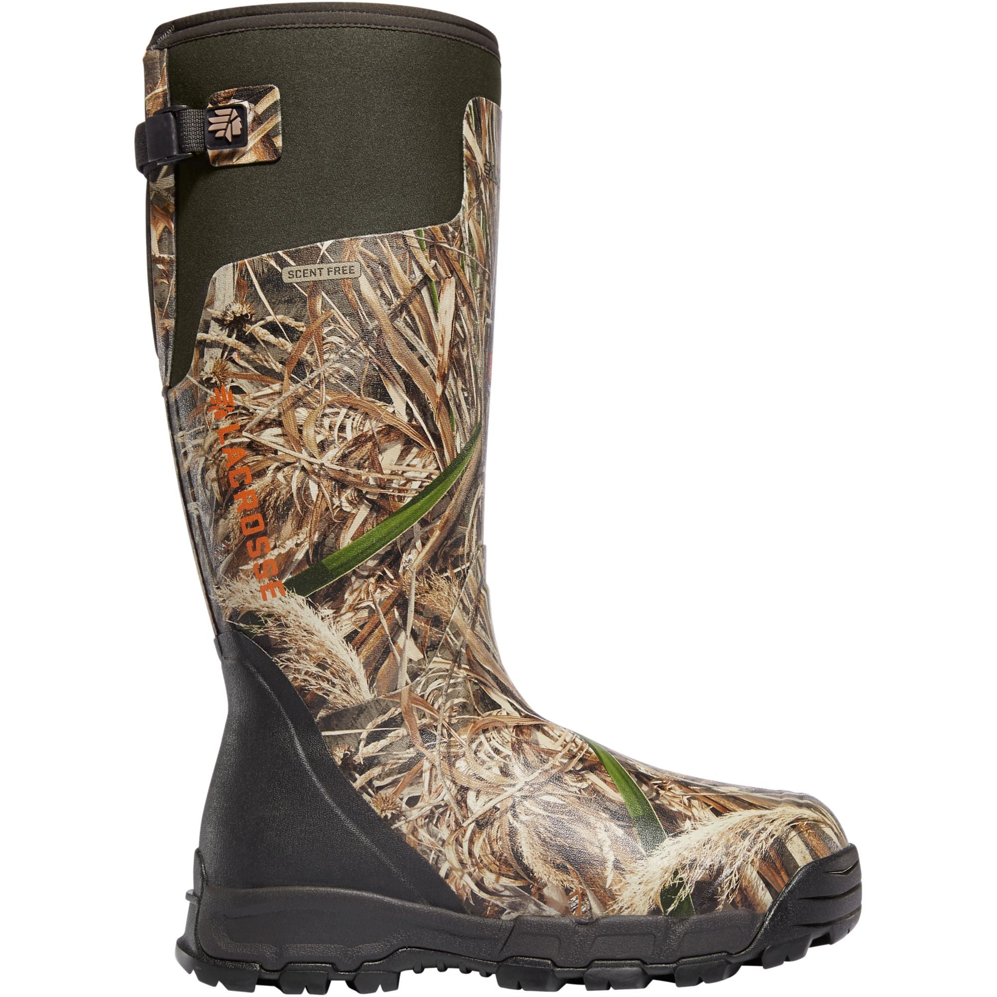 LaCrosse Men's Alphaburly Pro 18" Insulated Rubber Hunt Boot - 376021 7 / Realtree Max - Overlook Boots