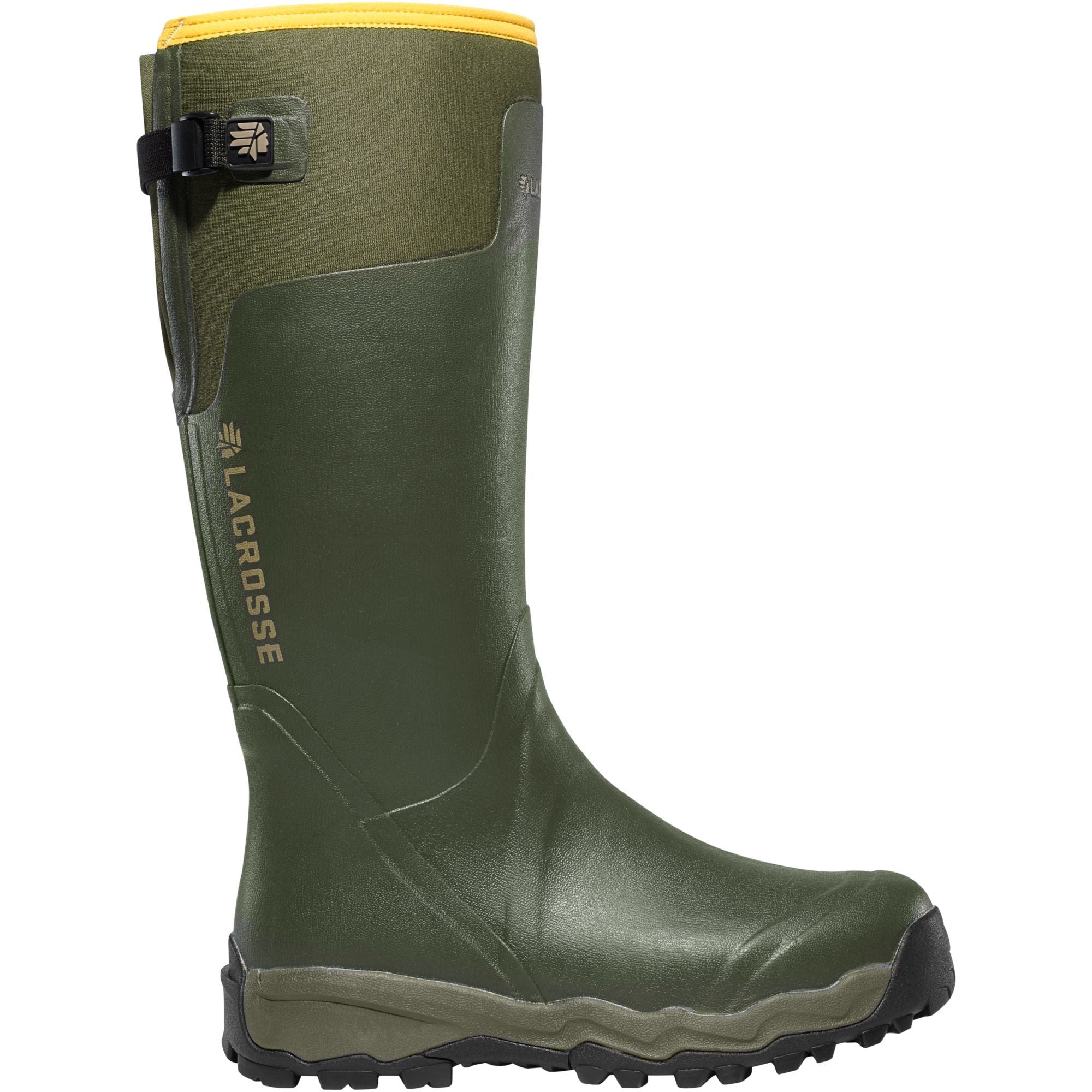 LaCrosse Men's Alphaburly Pro 18" Rubber Hunt Boot - Green - 376001 7 / Green - Overlook Boots
