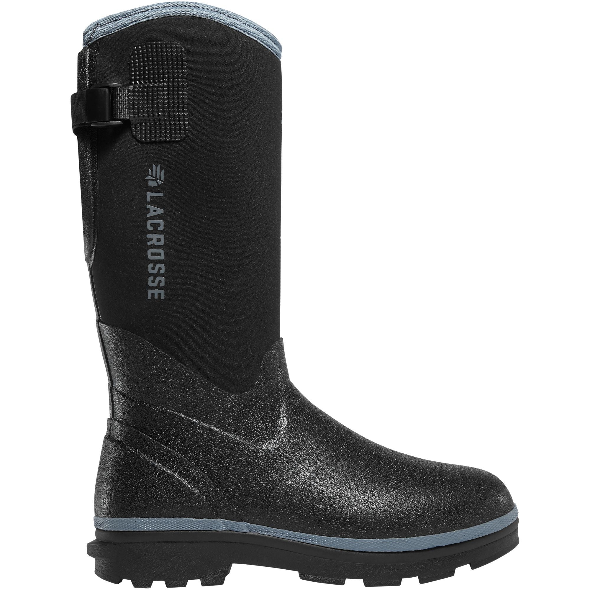 LaCrosse Women's Alpha Range 12" Ins Rubber Work Boot - Black - 602244 5 / Black - Overlook Boots
