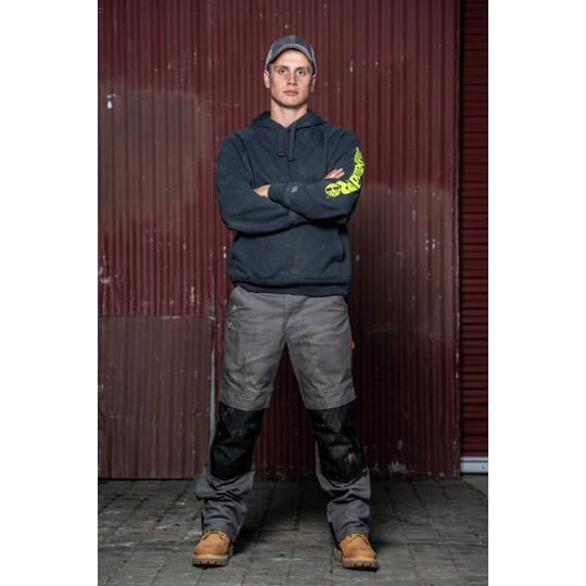 Timberland Pro Men's HH Sport Work Pullover - Navy/Yellow - TB0A1HVYY48  - Overlook Boots