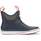 Xtratuf Men's 6" Ankle Deck Waterproof Boot - Navy / Red - 22733 7.0 / Navy / Red - Overlook Boots